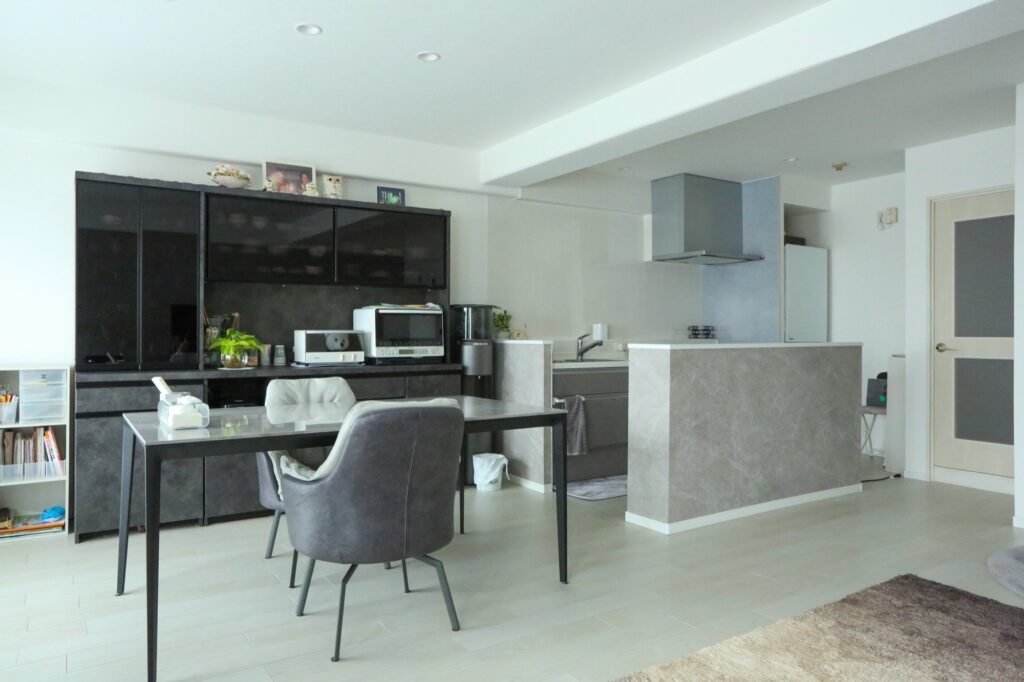 マンションキッチンリフォームのイメージ